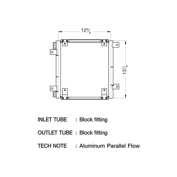 Csf Radiators 07-99 CHEVROLET W-SERIES TRUCKS 10648